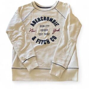 Abercrombie & Fitch Gray and Cream Label